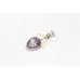 Hallmarked 925 Sterling silver Pendant Synthetic Mystic Quartz Gemstone A 309